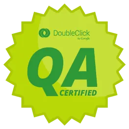 Abzeichen „DoubleClick QA Certified“