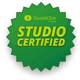 Abzeichen „DoubleClick Studio Certified“