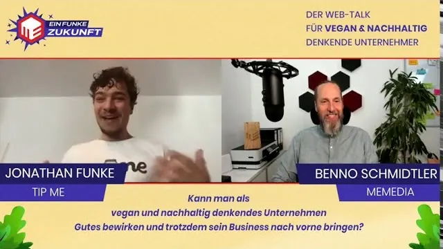 Standbild aus „Ein Funke Zukunft“ mit Jonathan Funke und Benno Schmidtler