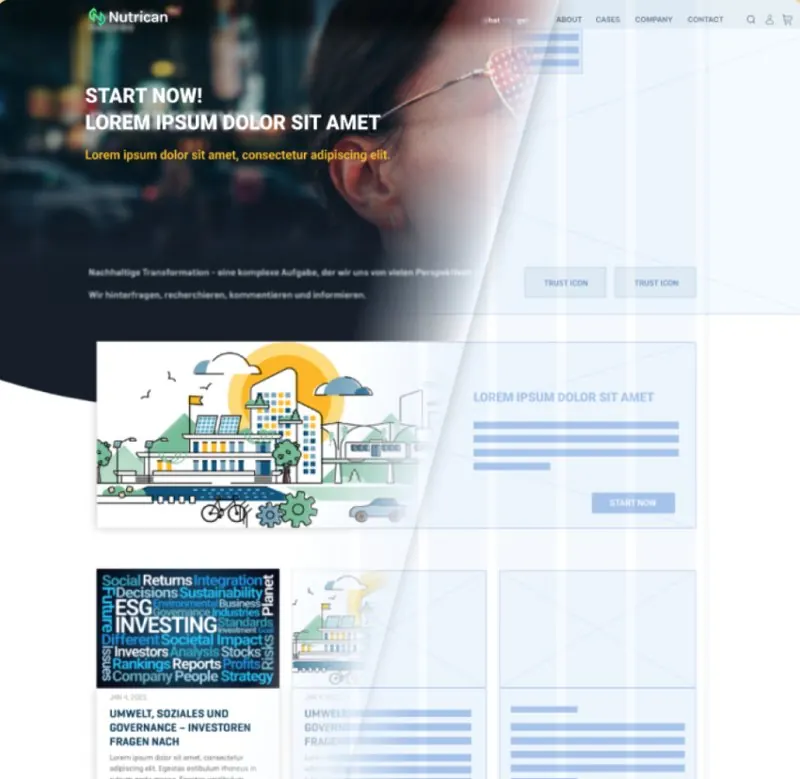 Beitragsbild: UI und UX Design