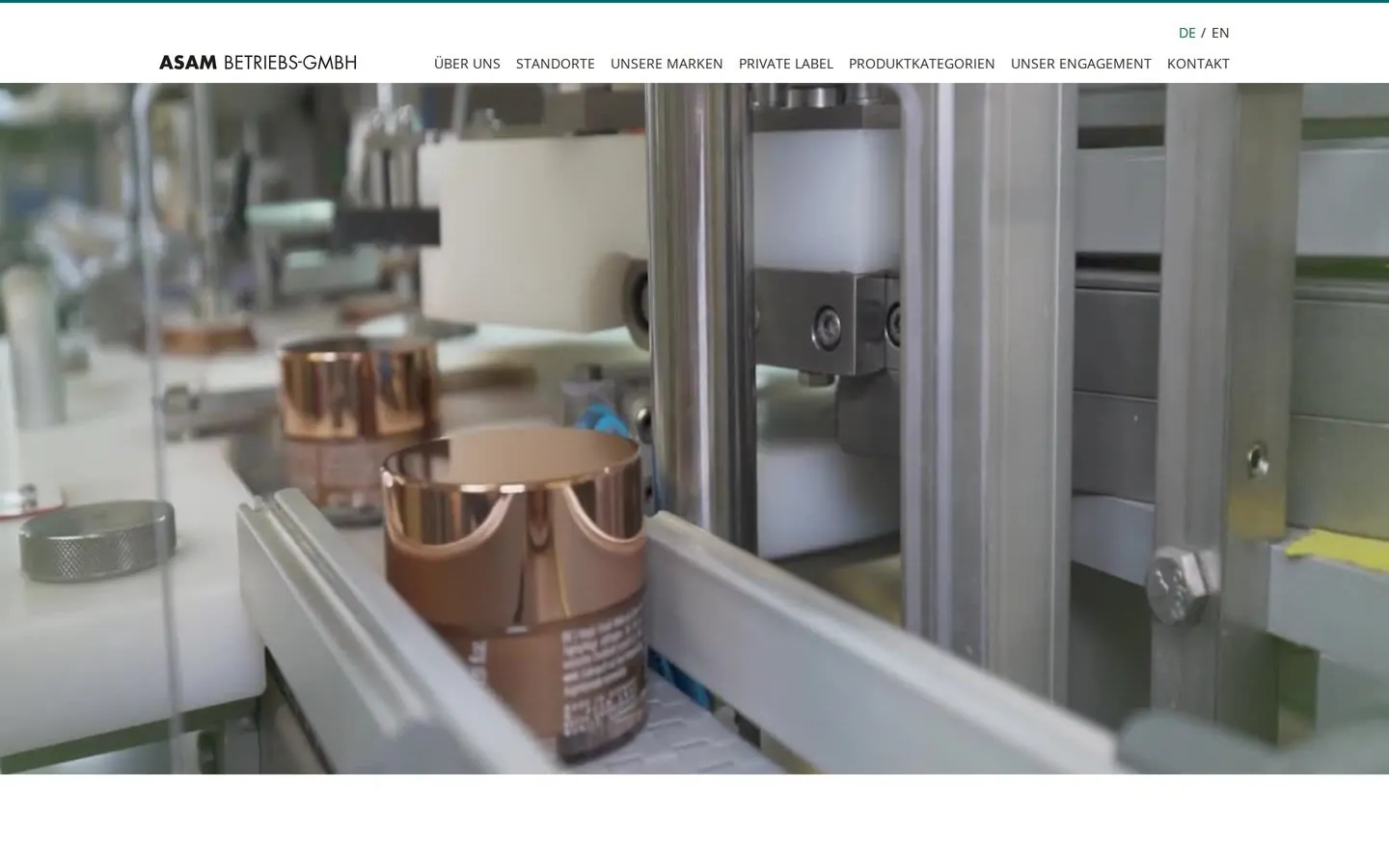 Screenshot asam-cosmetics.com