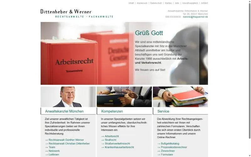 Screenshot fragwerner.de