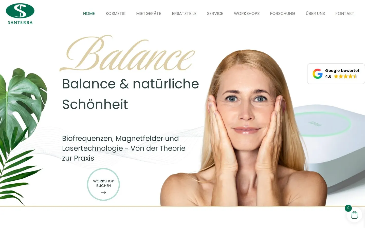 Screenshot santerra.net