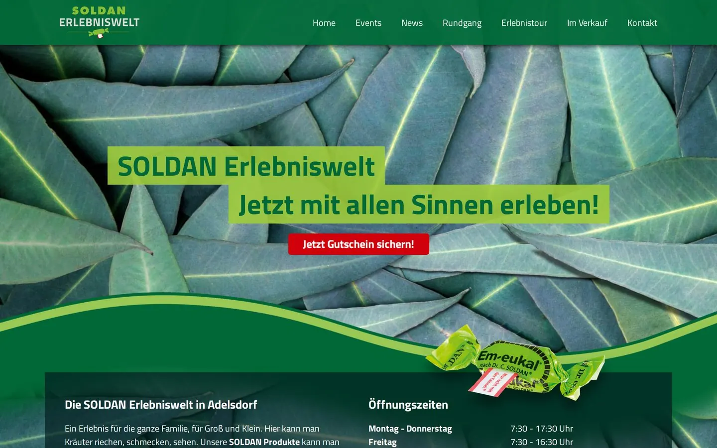 Screenshot soldan-erlebniswelt.de