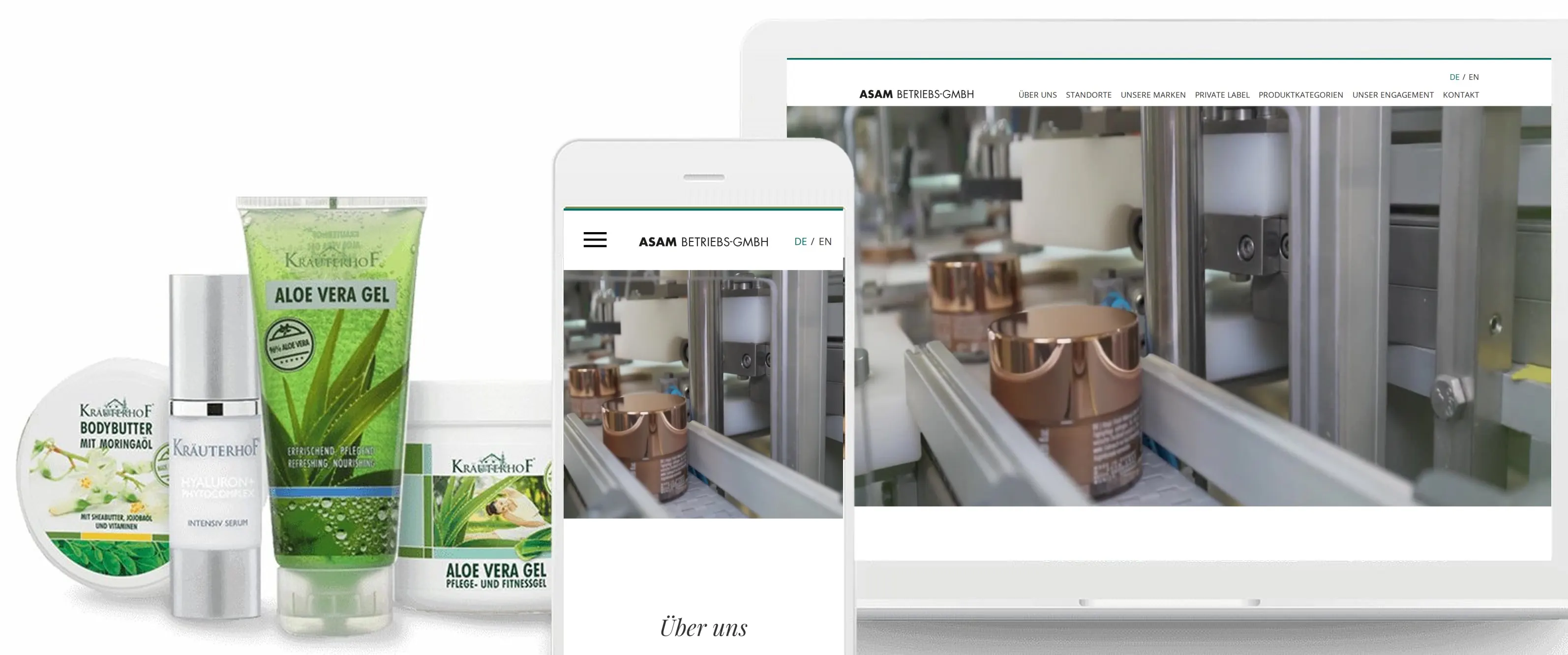 Website ASAM (Mockup)